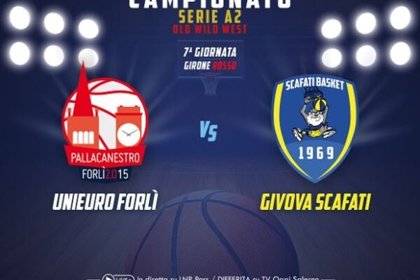 Givova Scafati, domenica dura trasferta contro Forlì