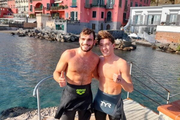 Samuele De Rinaldi vince Coppa Natale di nuoto in acque libere
