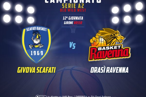 Givova Scafati, domani contro Ravenna in palio titolo d’inverno