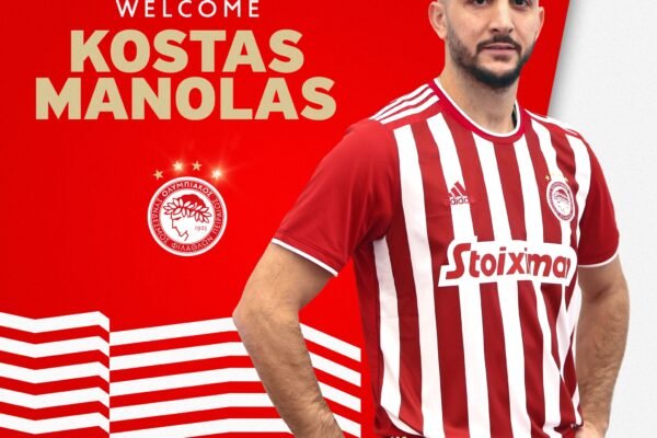 Manolas all’Olimpiacos: il club greco lo ufficializza VIDEO