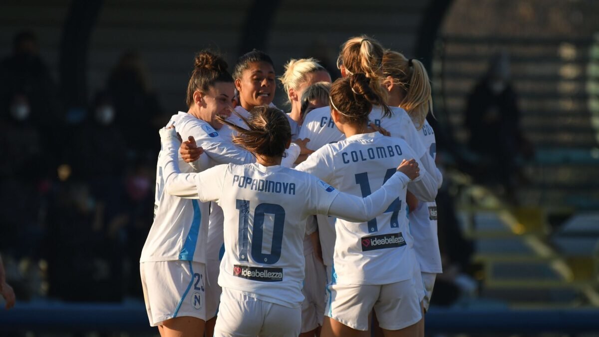 Napoli femminile, domenica a Cercola la sfida con la Roma