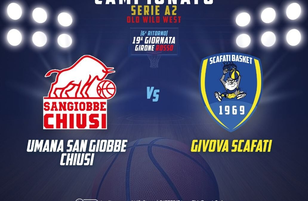 Givova Scafati ancora in campo, trasferta insidiosa contro Chiusi