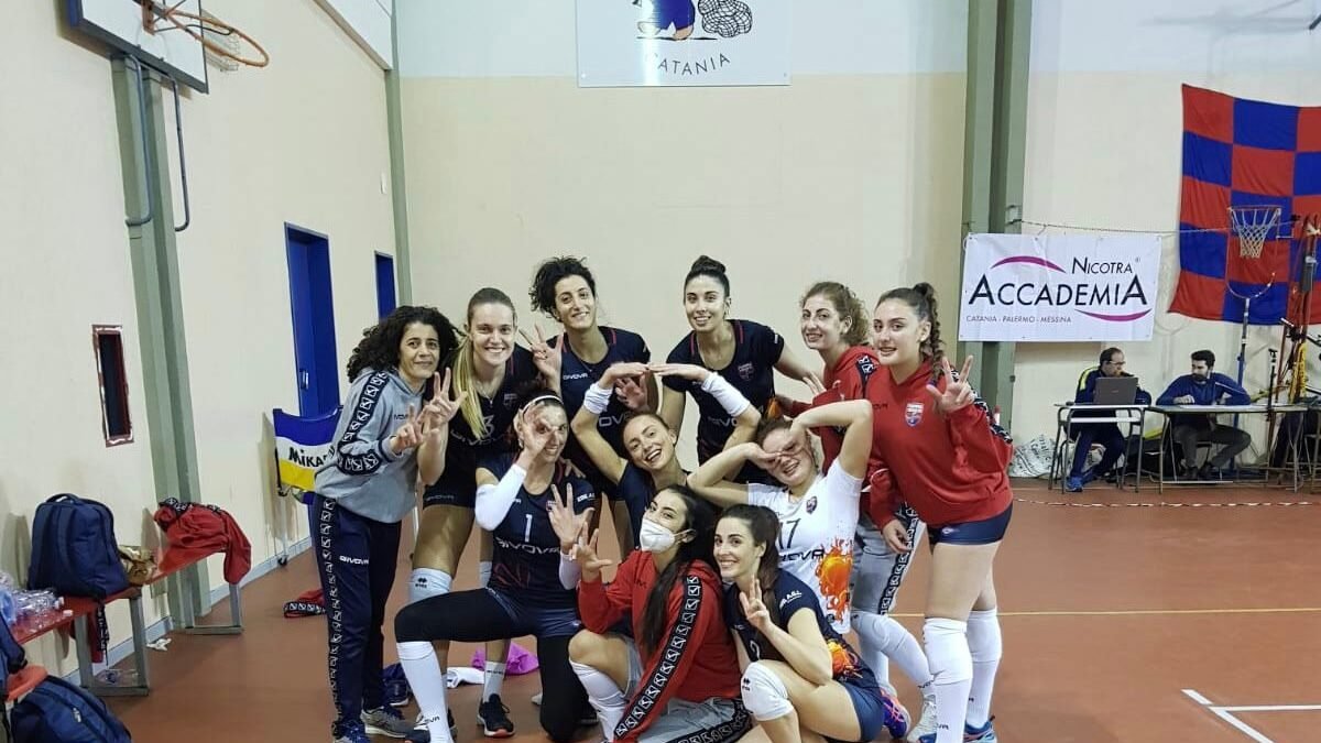 Fiamma Torrese, colpaccio a Catania: netto 3-0