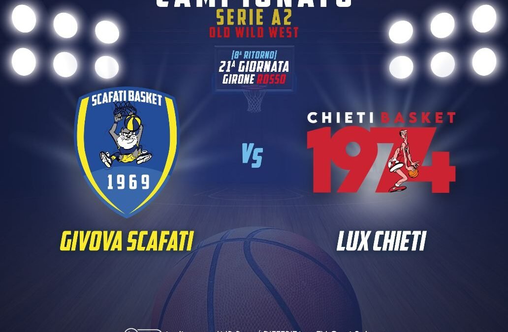 Givova Scafati, domenica la sfida alla Lux Chieti