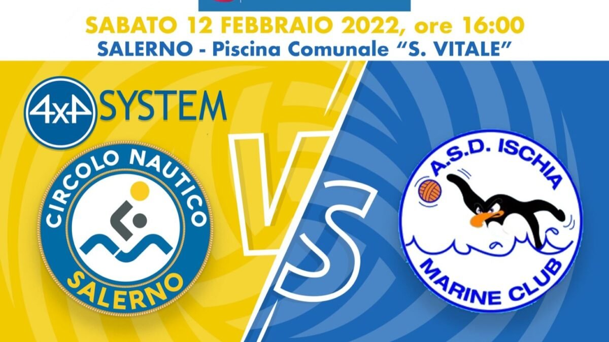 Ischia Marine Club, domani trasferta contro il Circolo Nautico Salerno