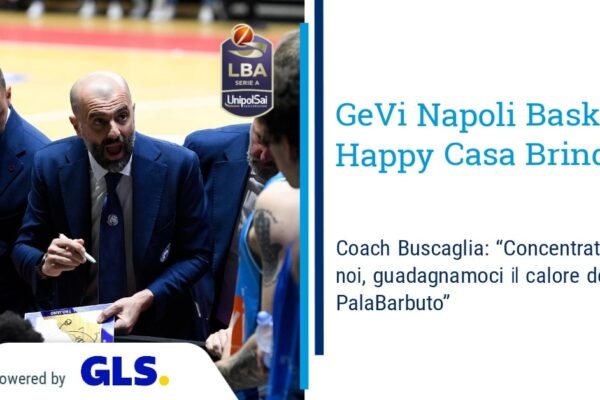 Gevi Napoli, domani al PalaBarbuto arriva Brindisi