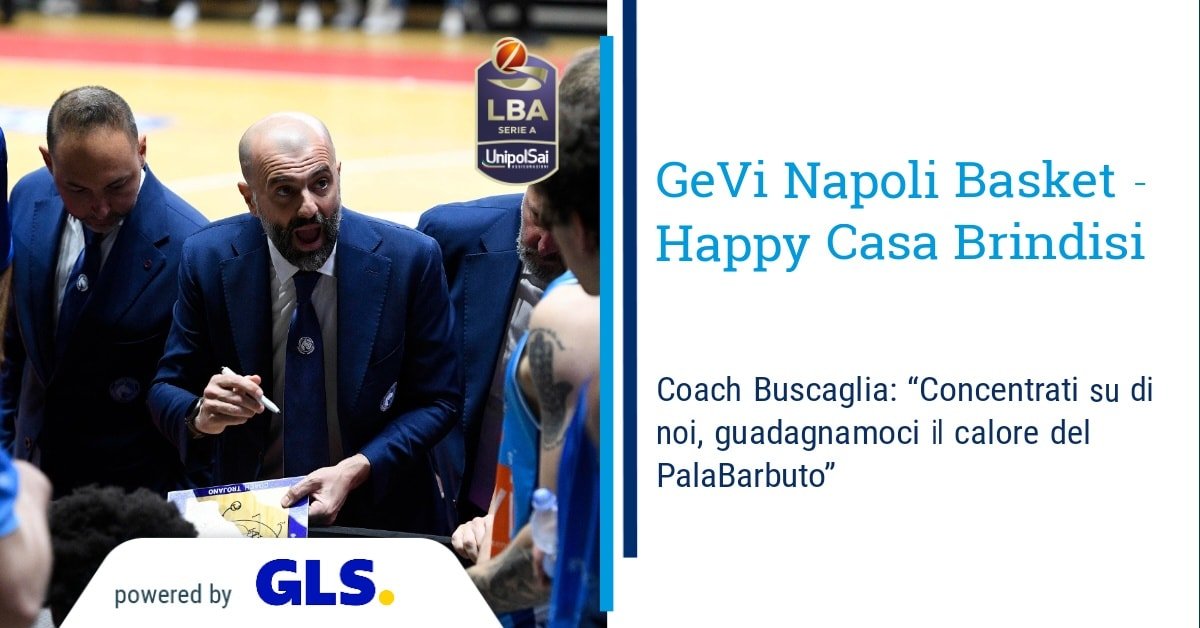 Gevi Napoli, domani al PalaBarbuto arriva Brindisi