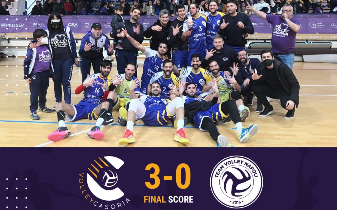 Sacs Napoli, prima sconfitta stagionale: impresa del Volley Casoria