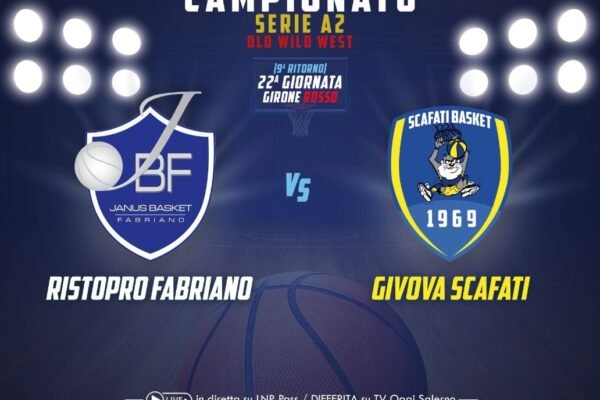 Givova Scafati, domenica sfida al Ristopro Fabiano