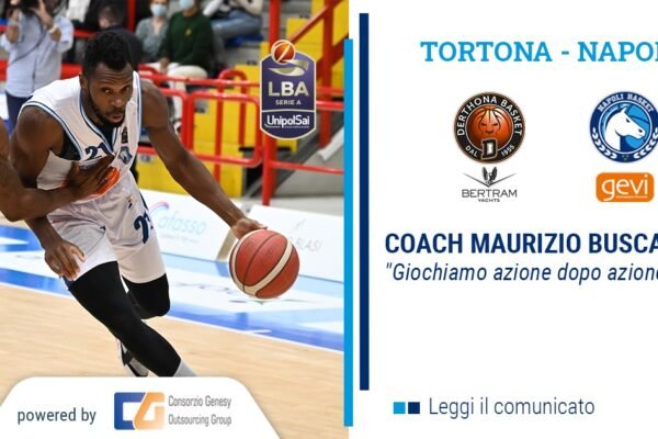 Gevi Napoli, sfida in trasferta contro la Bertram Tortona