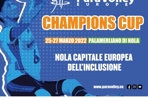 Sitting Volley, Champions Cup a Nola: ecco il calendario completo