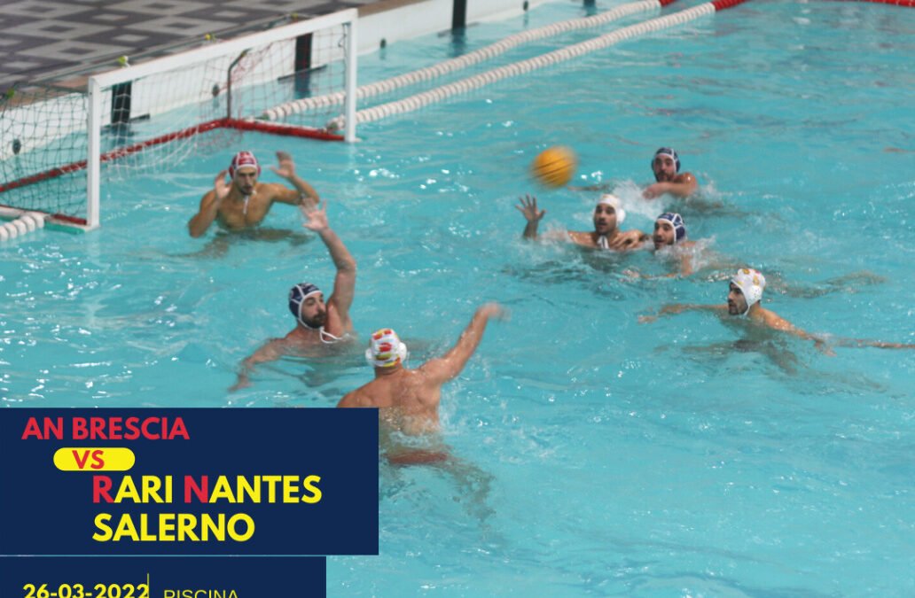 Rari Nantes Salerno, ostacolo duro contro i campioni d’Italia del Brescia