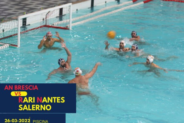 Rari Nantes Salerno, ostacolo duro contro i campioni d’Italia del Brescia