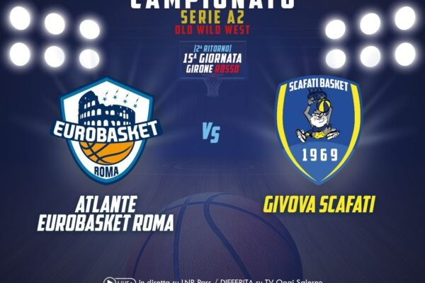 Givova Scafati, contro Roma inizia il ciclo di ferro