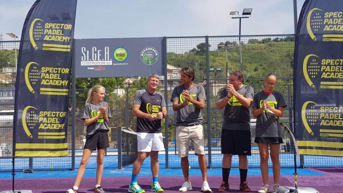 Open di Padel, arriva Gustavo Spector: “Sport in grande crescita a Napoli”
