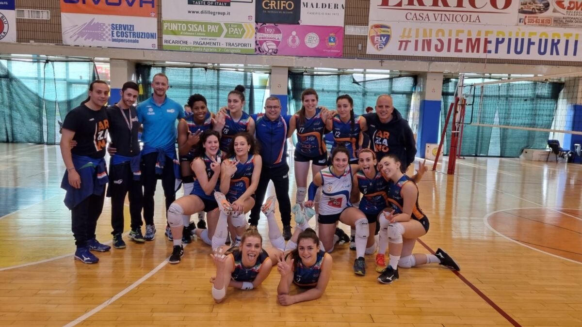 Arzano volley, tutto facile contro il Cerignola