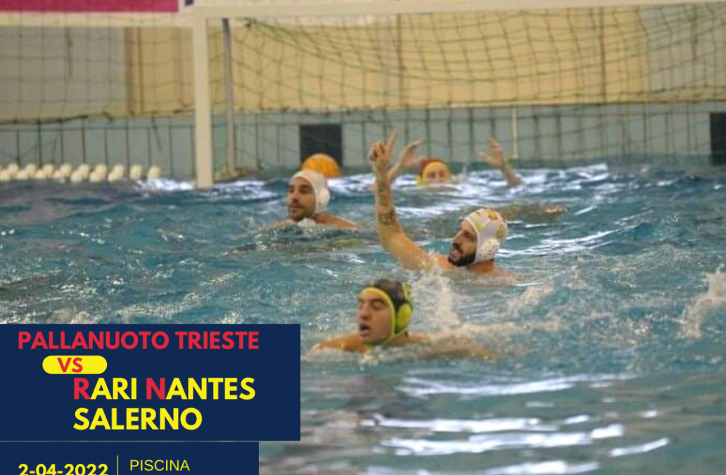 Rari Nantes Salerno, domani trasferta a Trieste