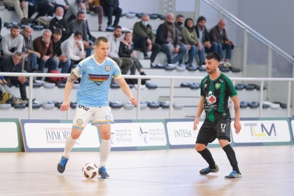Napoli Futsal incerottato, stop a Settimo Torinese