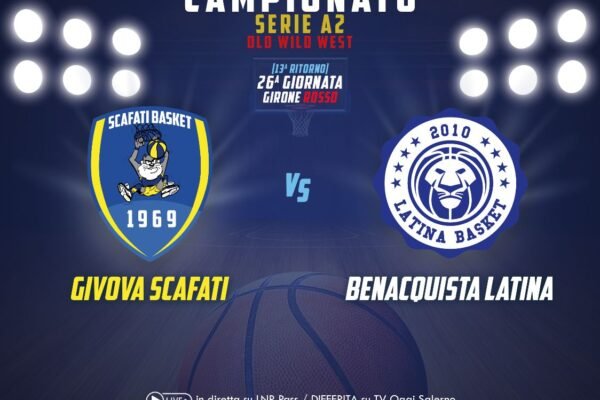 Givova Scafati, domenica al PalaMangano arriva il Latina