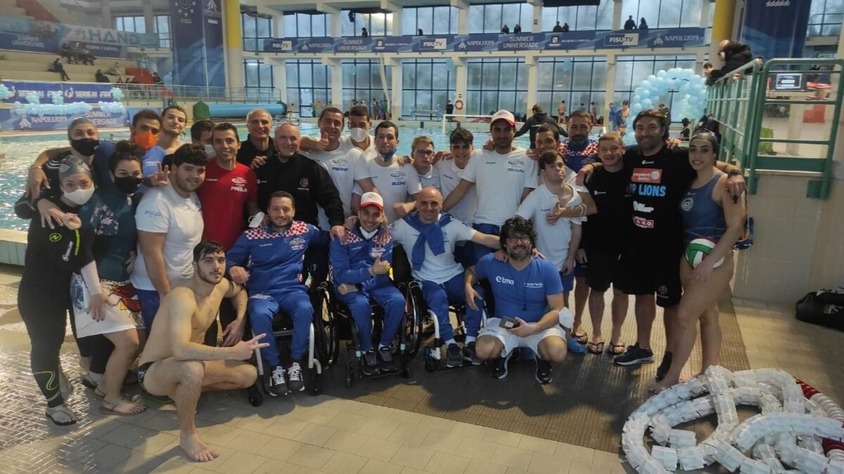 Expert Napoli Lions, sabato primo open day di pallanuoto paralimpica