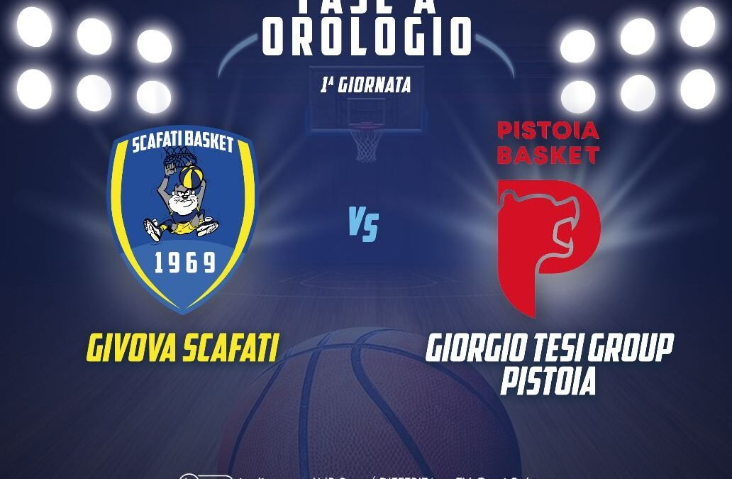 Givova Scafati, fase ad orologio: domani sfida al Pistoia