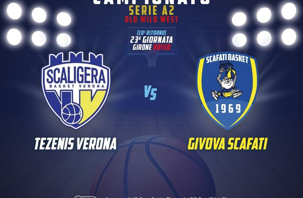 Givova Scafati, domani trasferta dura nella tana di Verona