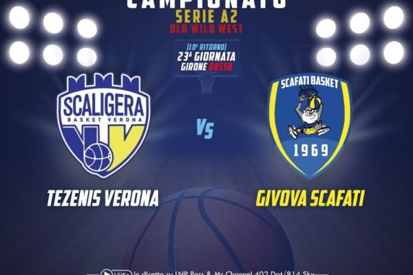 Givova Scafati, domani trasferta dura nella tana di Verona