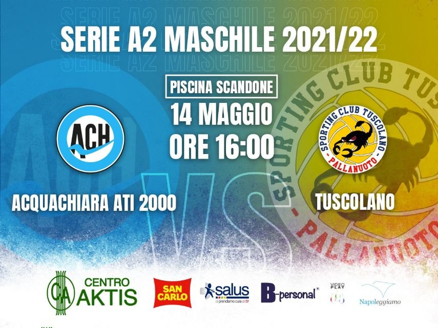 Aktis Acquachiara, a caccia del poker contro il Tuscolano