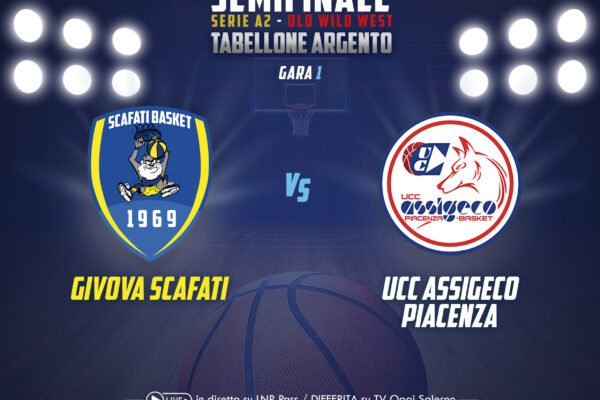 Givova Scafati, domani gara1 di semifinale playoff contro PIacenza