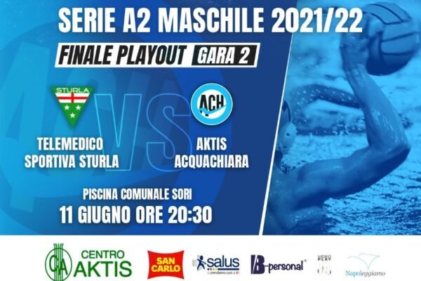 Aktis Acquachiara contro lo Sturla in gara 2 di finale playout