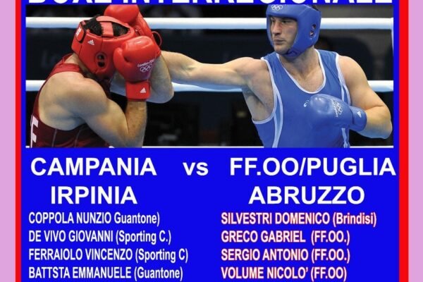 Sfida interregionale, la grande boxe olimpica torna ad Avellino
