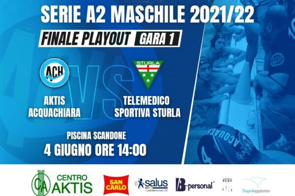 Aktis Acquachiara, domani gara1 playout contro Sturla