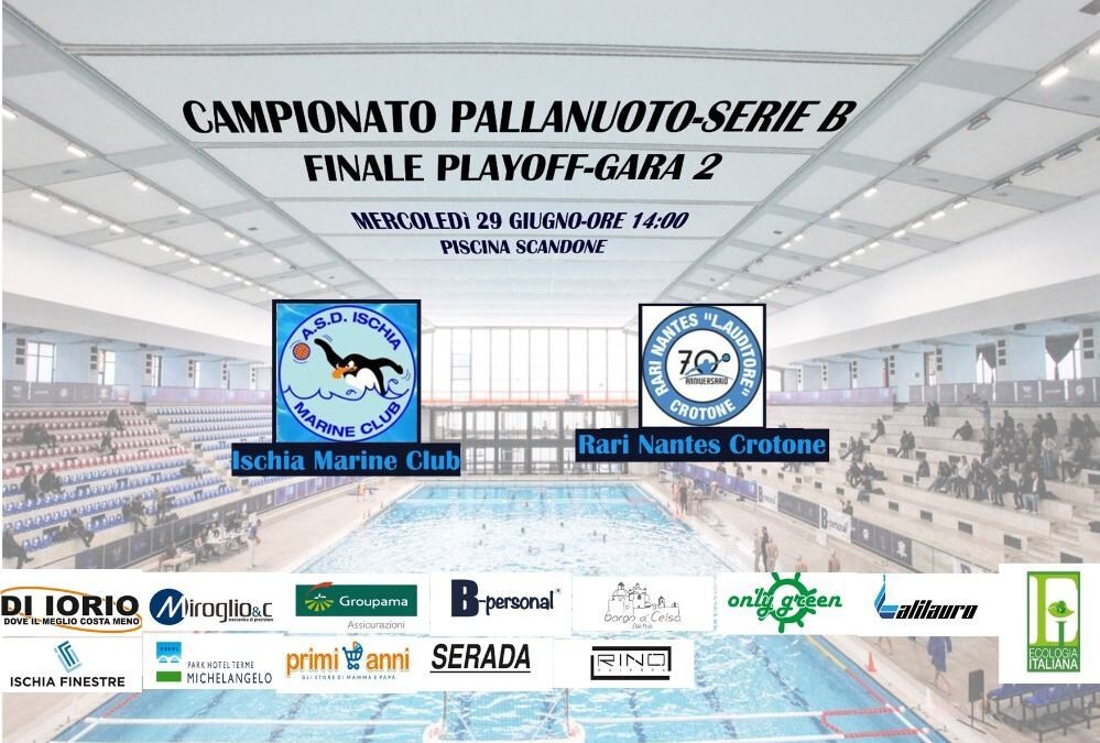 Ischia Marine Club, domani match point per la serie A2