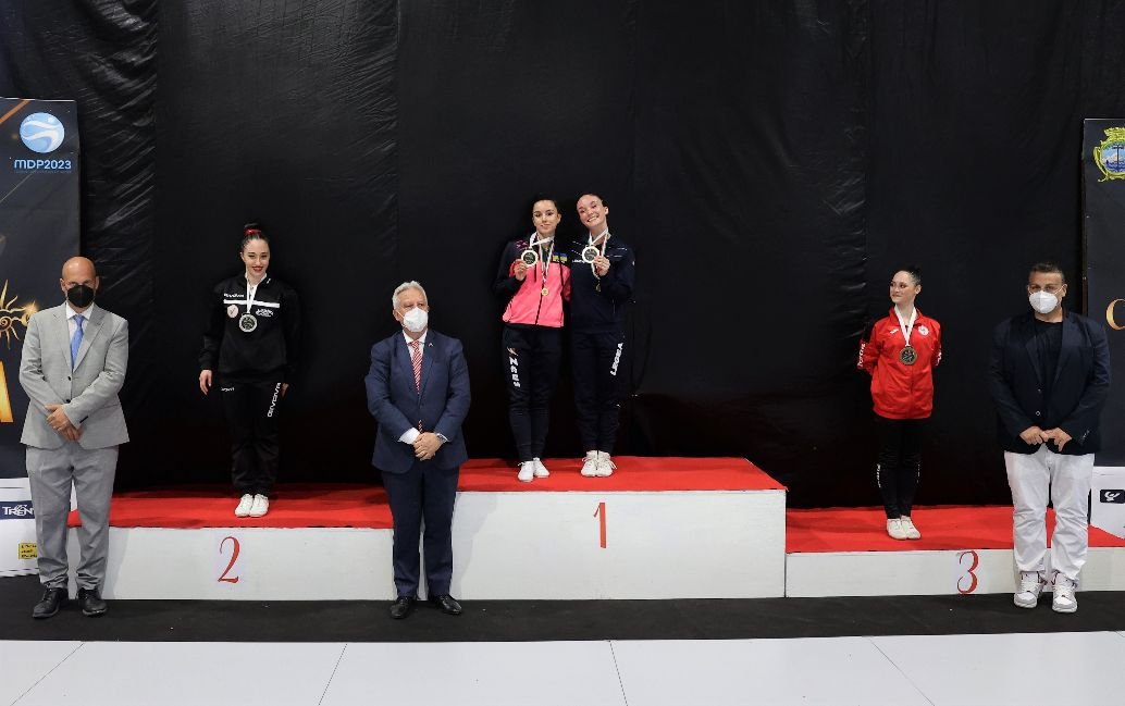 Ginnastica Aerobica, Campania vincente e solidale con l’Ucraina