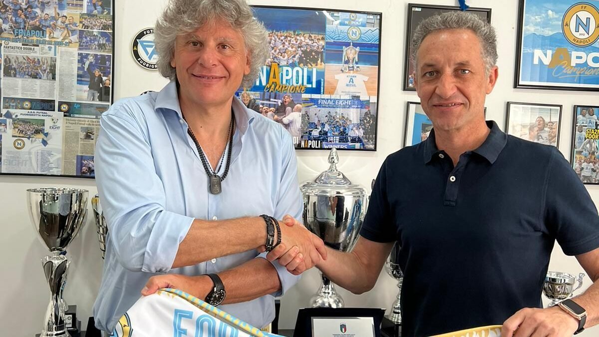 David Marin nuovo allenatore del Napoli Futsal