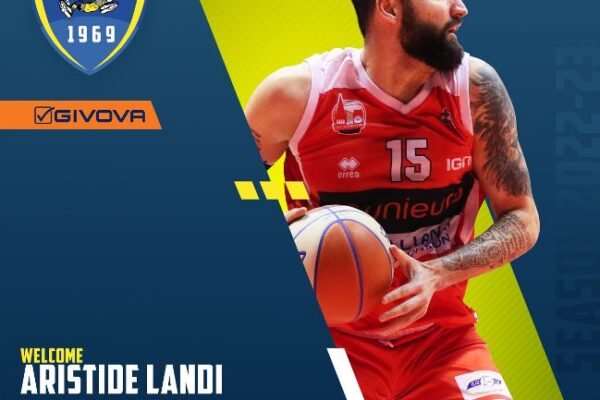 Aristide Landi nuovo giocatore della Givova Scafati