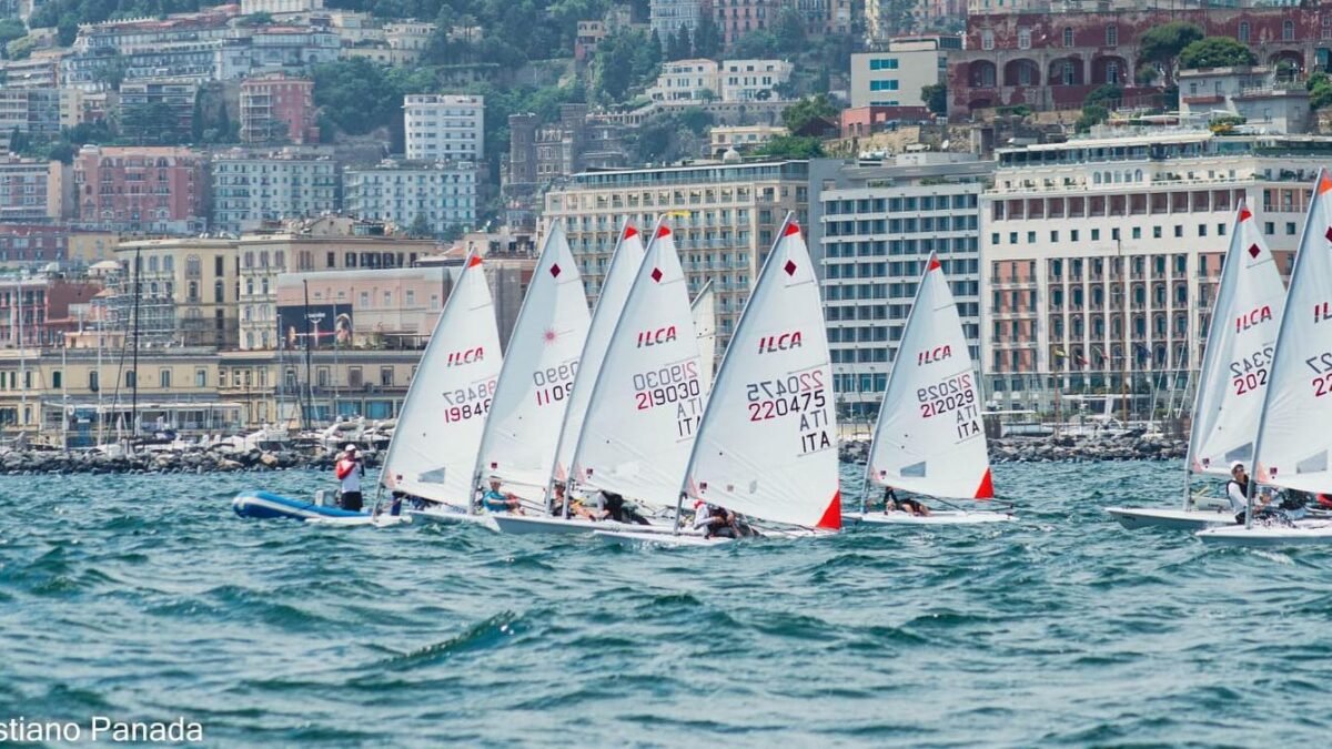 Posillipo, raduno tecnico federale classi ILCA 6 E ILCA4