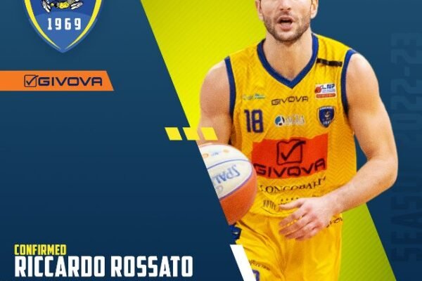 Riccardo Rossato riparte con la Givova Scafati