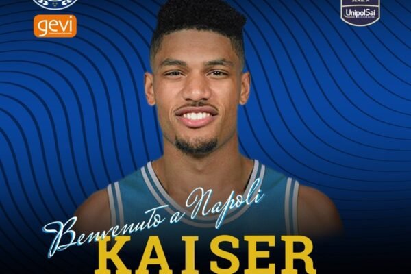 Kaiser Gates nuovo giocatore della Gevi Napoli