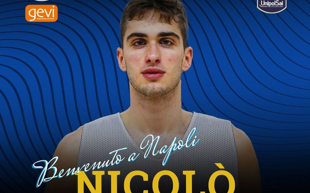 Nicolò Dellosto nuovo giocatore della Gevi Napoli