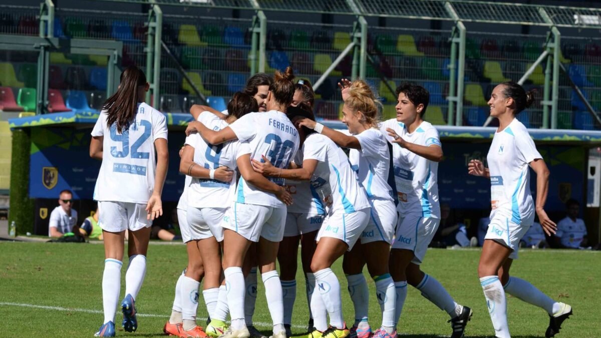 Napoli femminile, sbancato Trento nella prima di campionato
