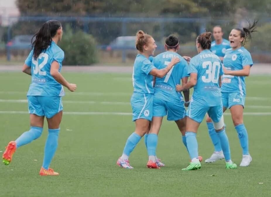 Napoli femminile, basta Gomez: il Trani si arrende