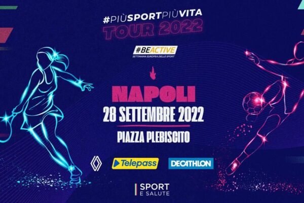 Sport e Salute, il Road Show fa tappa domani a Napoli