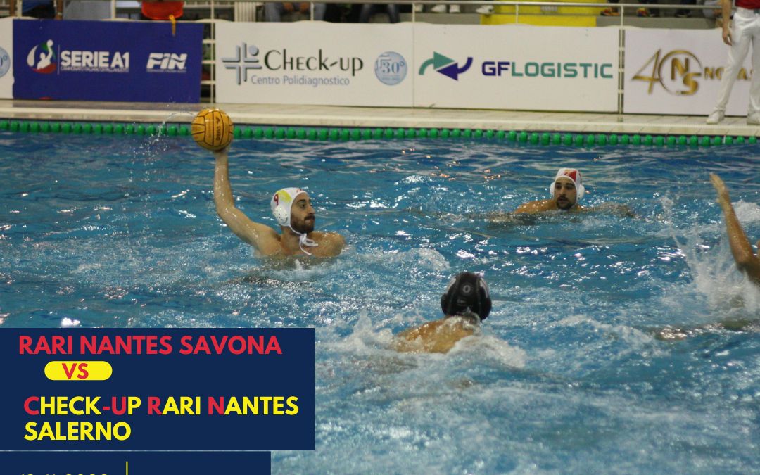 Rari Nantes Salerno, domani trasferta contro Savona