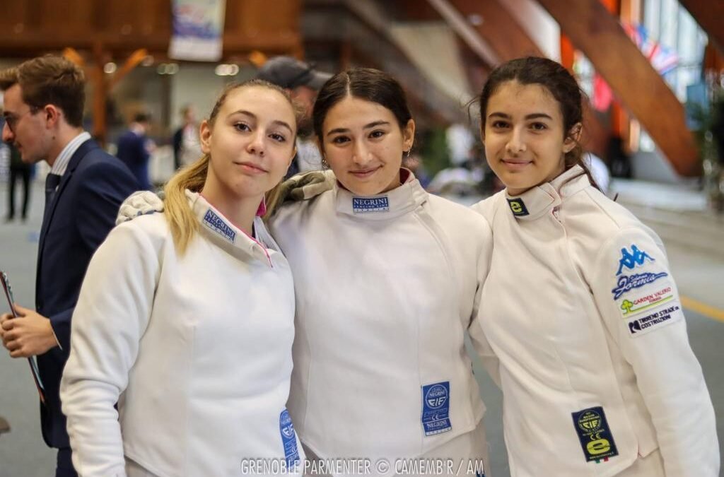 Scherma, Giulia Rosiello quarta a Grenoble: bene Erica Ragone