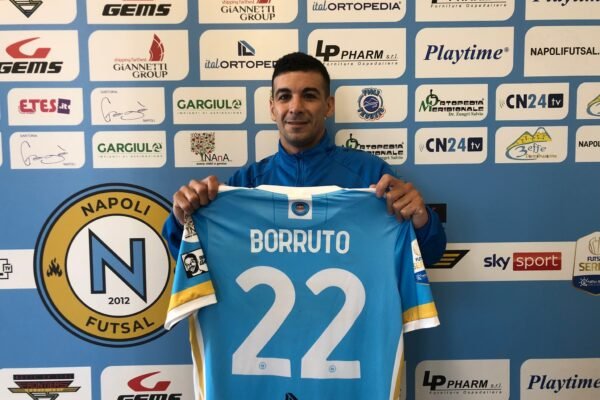 Napoli Futsal, Borruto sceglie la 22 di Lavezzi: “Sogno altro scudetto”