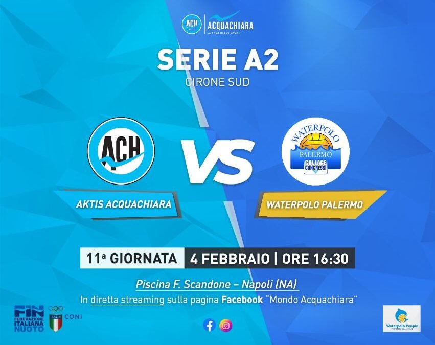 Aktis Acquachiara, domani il riscatto contro la Waterpolo Palermo