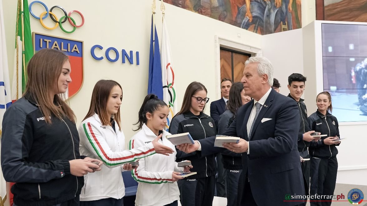 Ginnastica, tre atleti campani premiati al Coni
