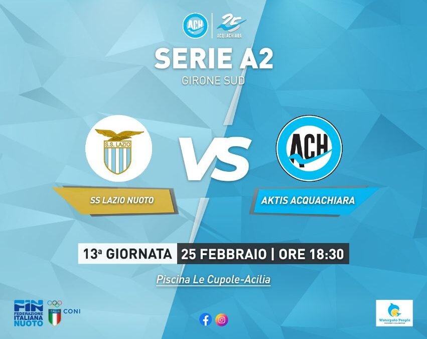 Aktis Acquachiara, domani trasferta contro la Lazio