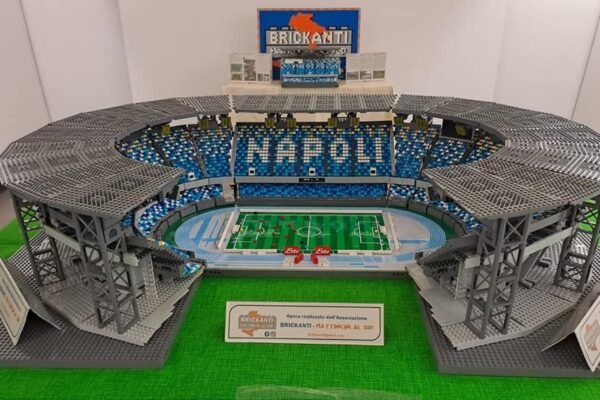 Stadio Maradona in LEGO da domani a Città della Scienza